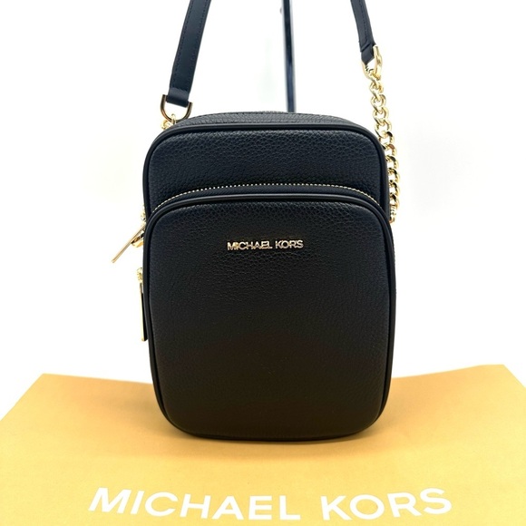 Michael Kors Medium NS Chain Xbody Bag Black (NWT) - Picture 3 of 12